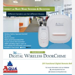 Digital Wireless Door Chime